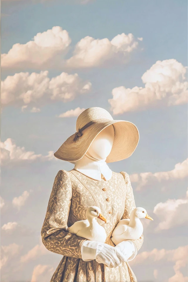 Celestial Avian Elegance - Image 1