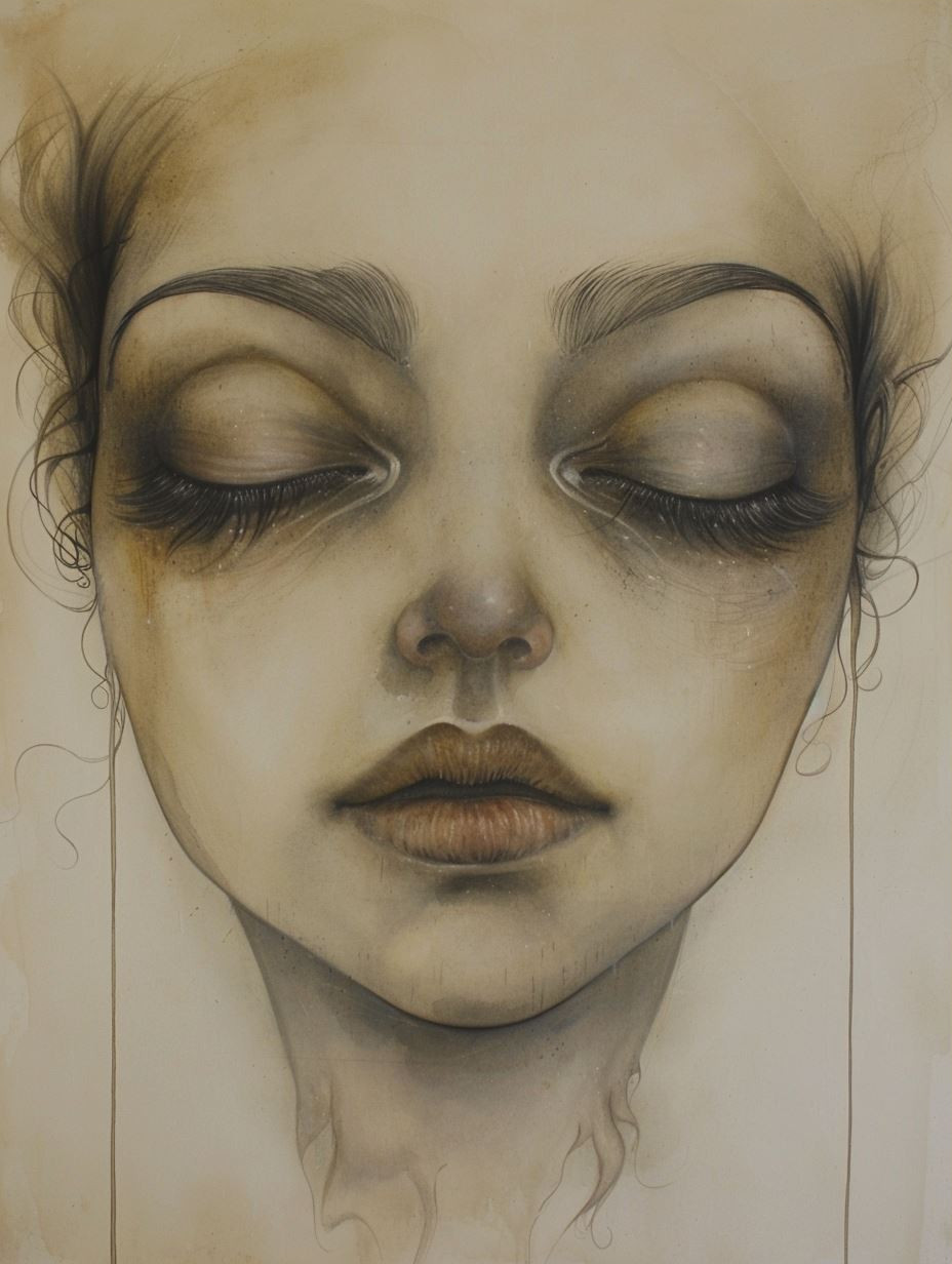 Haunting Gazes in Sepia - Image 3
