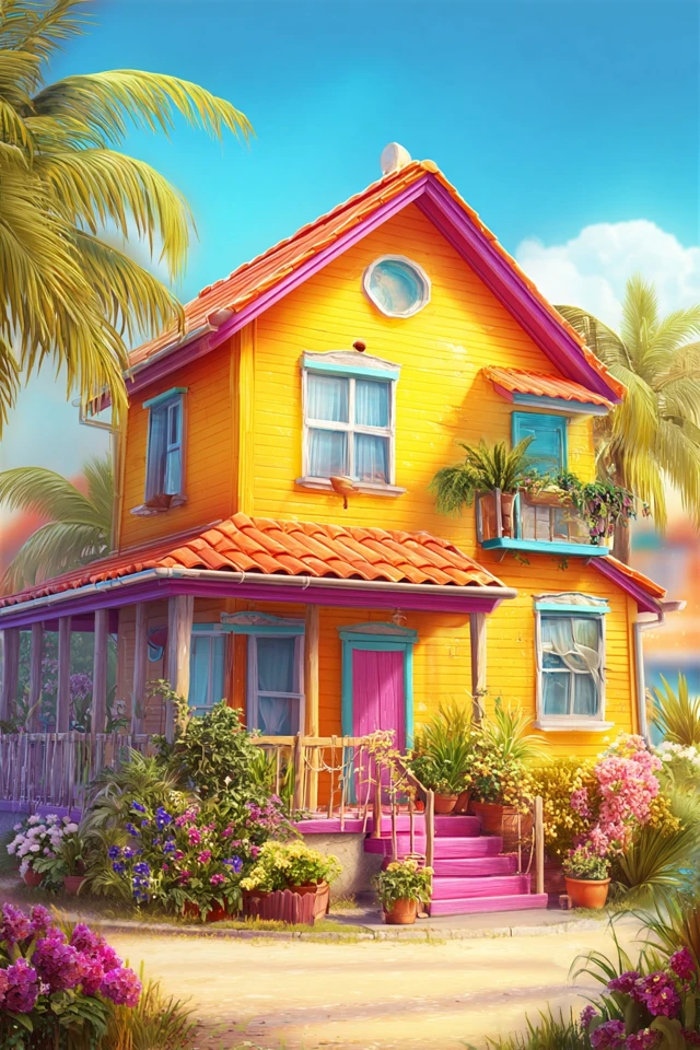 Vibrant Retro Summer Glow - Image 6