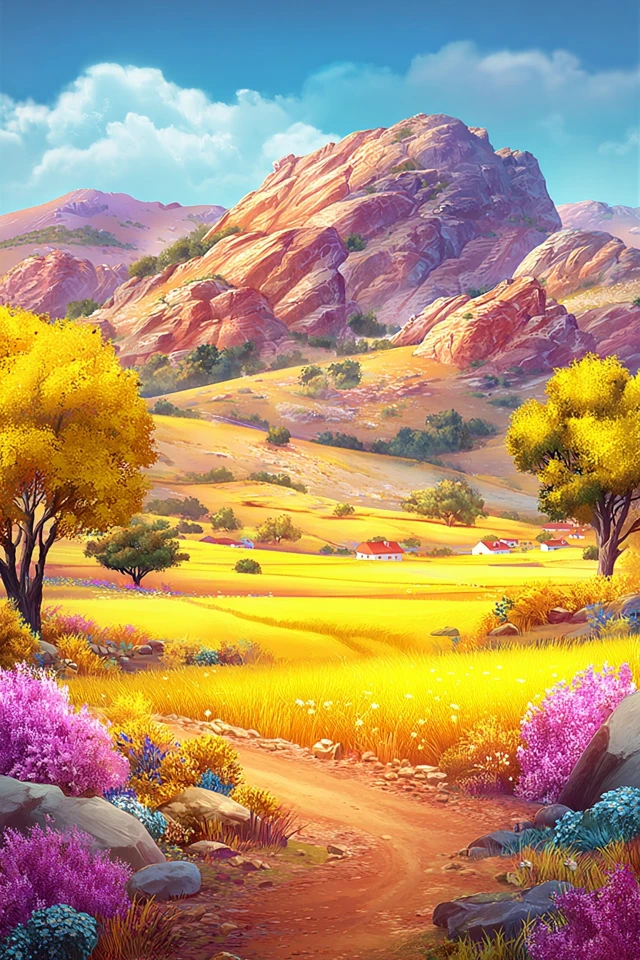 Vibrant Retro Summer Glow - Image 2