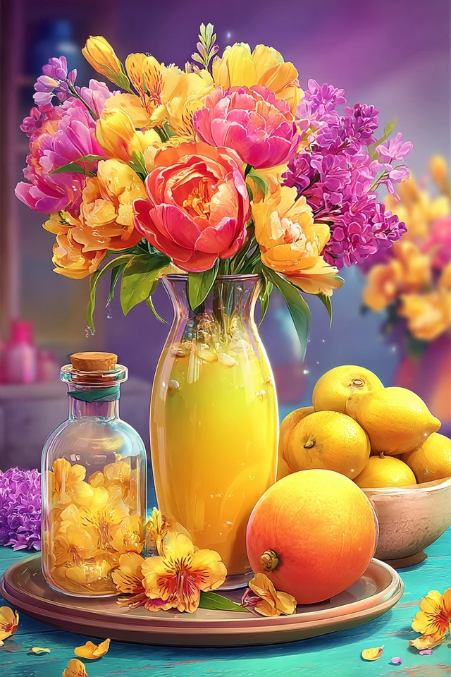 Vibrant Retro Summer Glow - Image 3