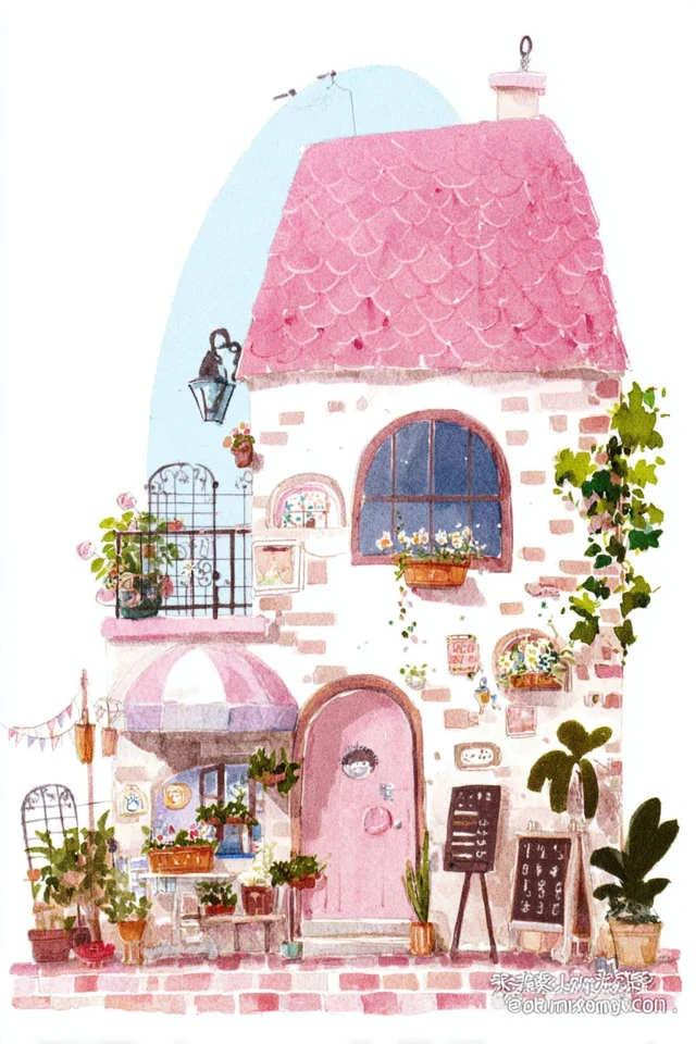 Blushing Dreams in Pastel Pink - Image 6