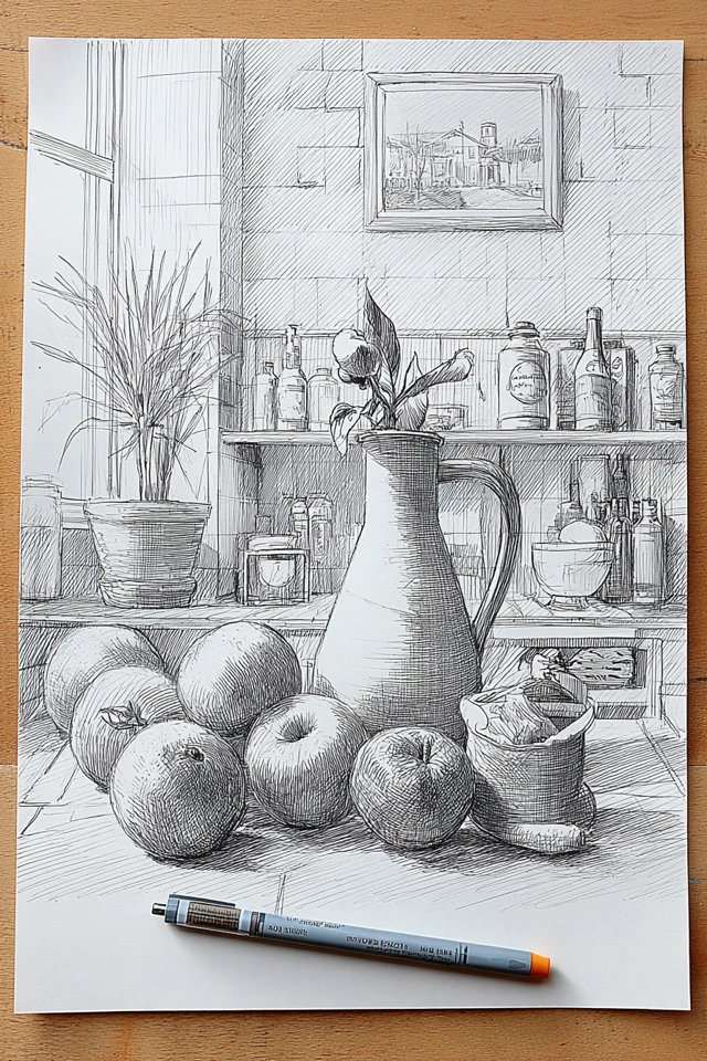 Mastery of the Pencil: Graphite Art Studies - Image 3