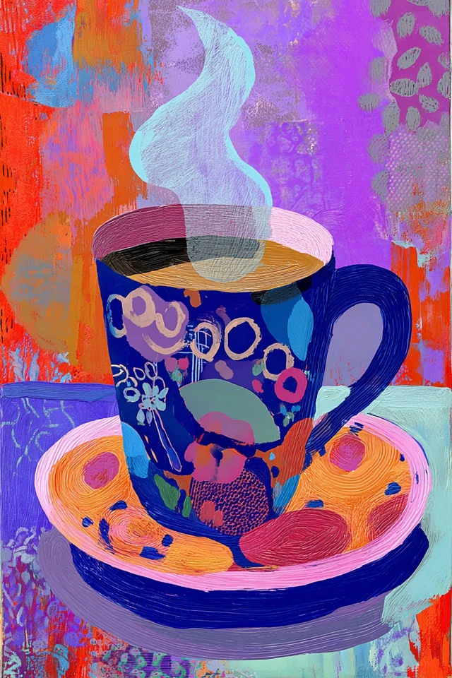 Vibrant Dreams in Four Panels - Image 4