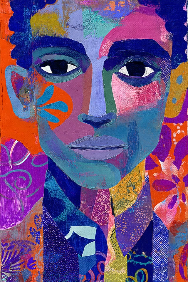 Vibrant Dreams in Four Panels - Image 1