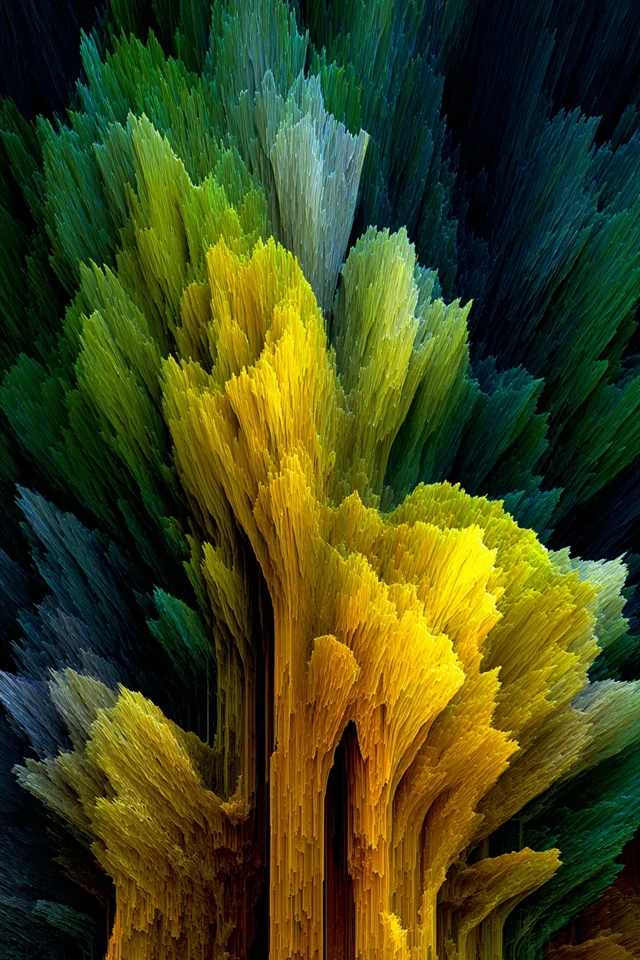 Prismatic Fiber Portrait - Image 5