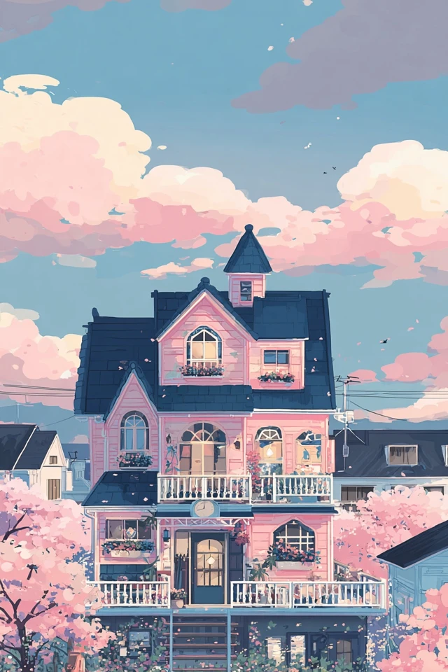 Dreamy Pastel Aesthetic Collage - Image 6