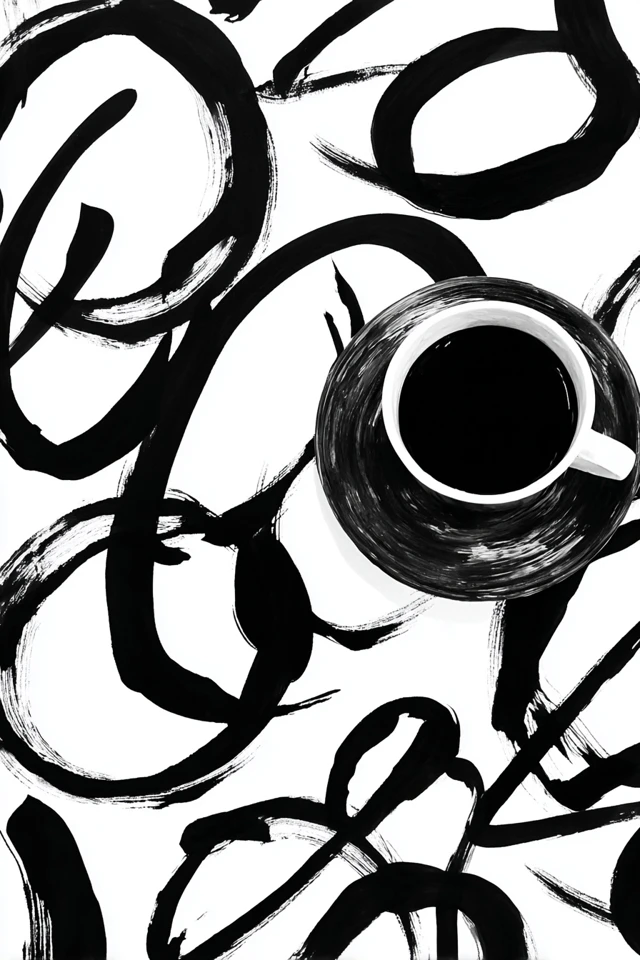 Ink Stroke Portrait - Image 4