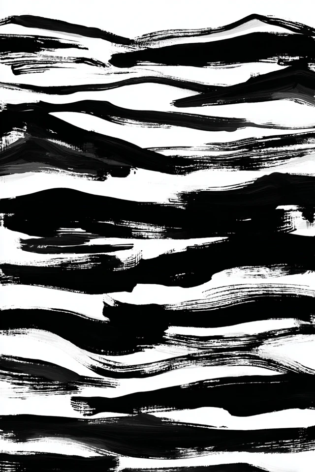 Ink Stroke Portrait - Image 2