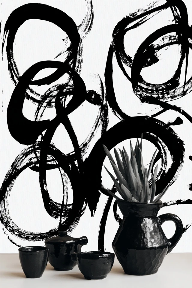 Ink Stroke Portrait - Image 3