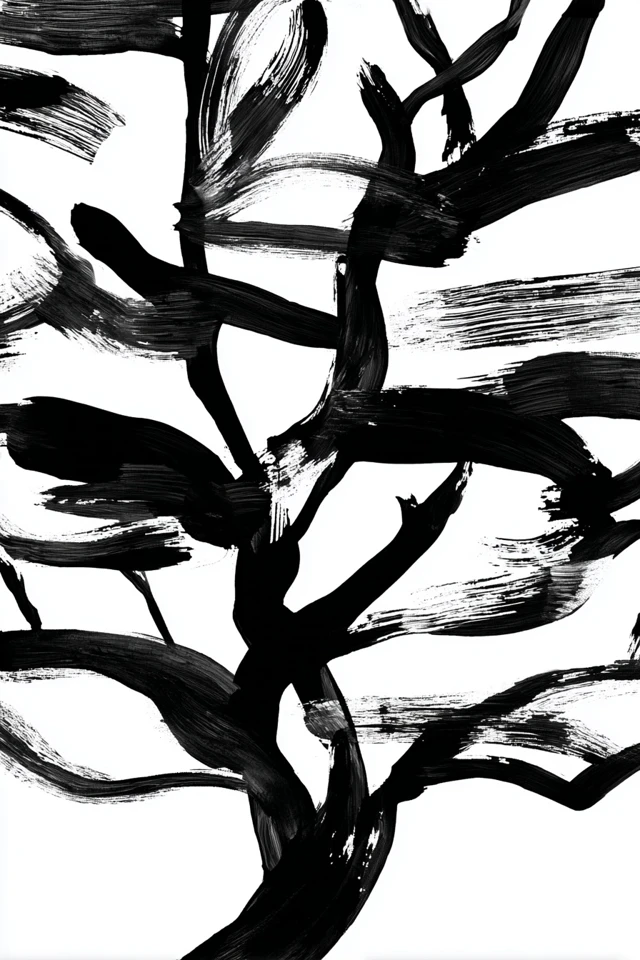 Ink Stroke Portrait - Image 5