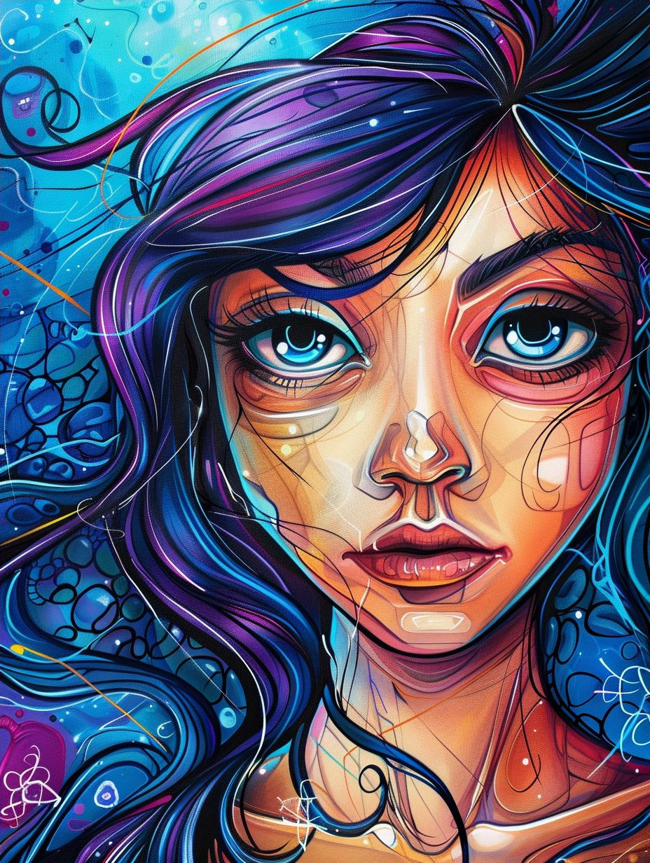 Ethereal Visions of Neon Fantasy - Image 4