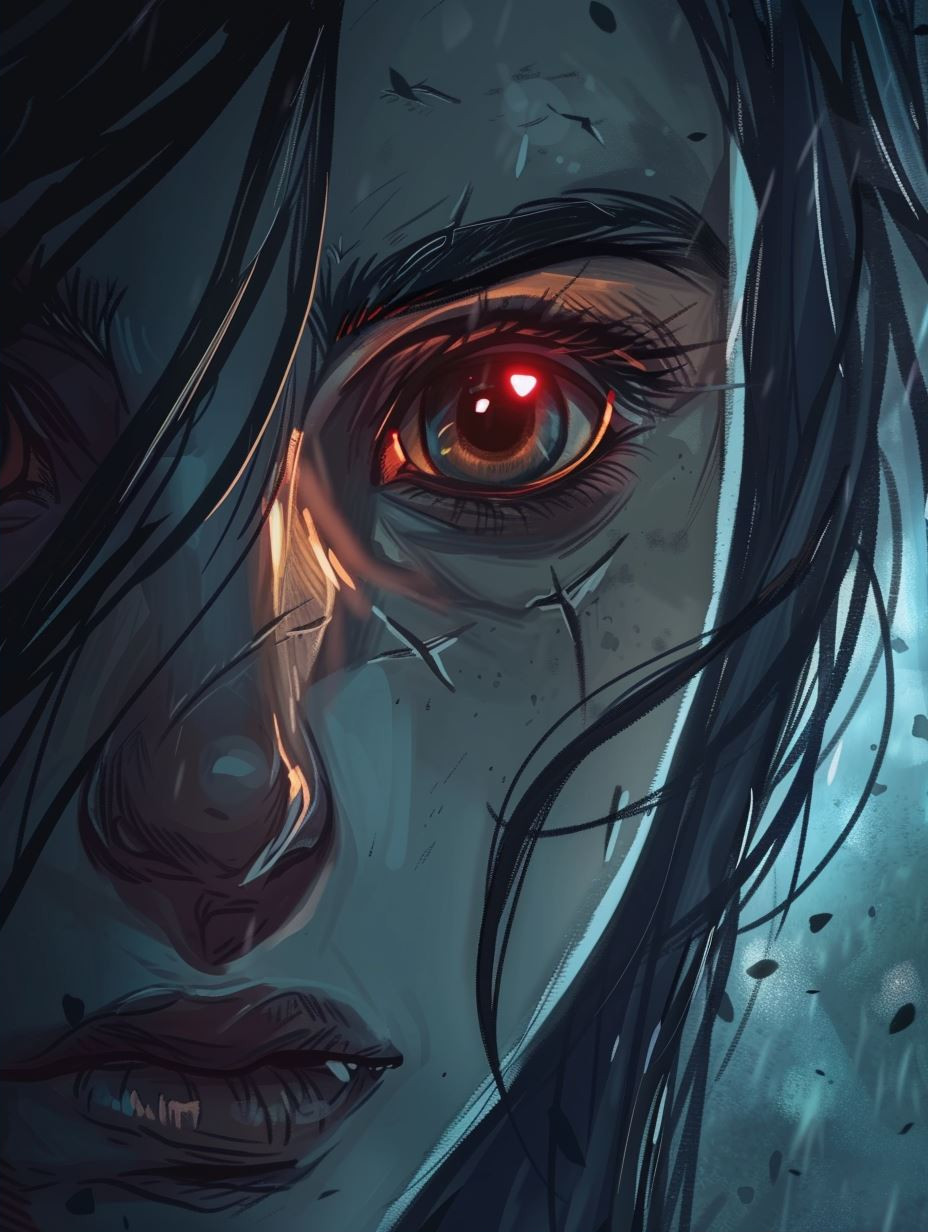 Melancholy Elf in Shattered Light - Image 2