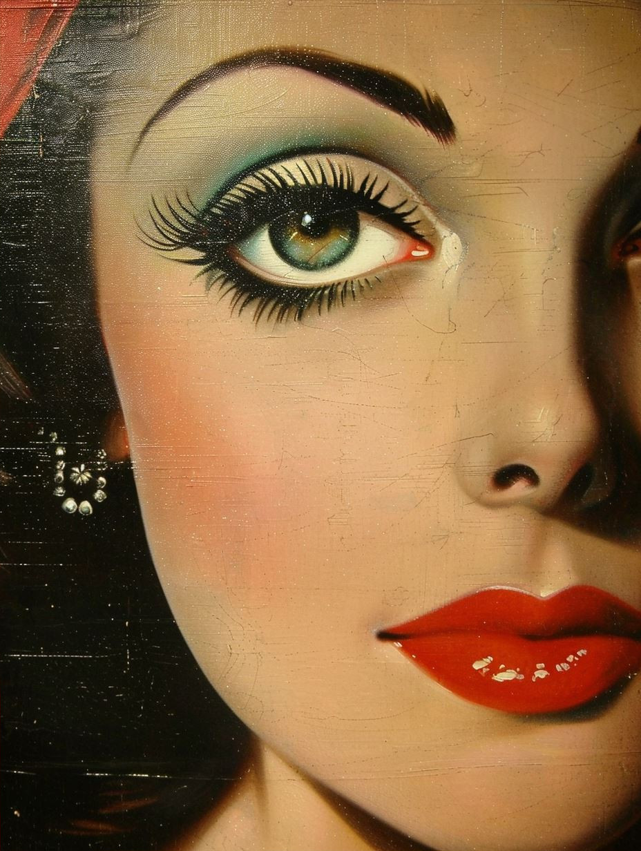 Vintage Glamour Quad Portrait - Image 2