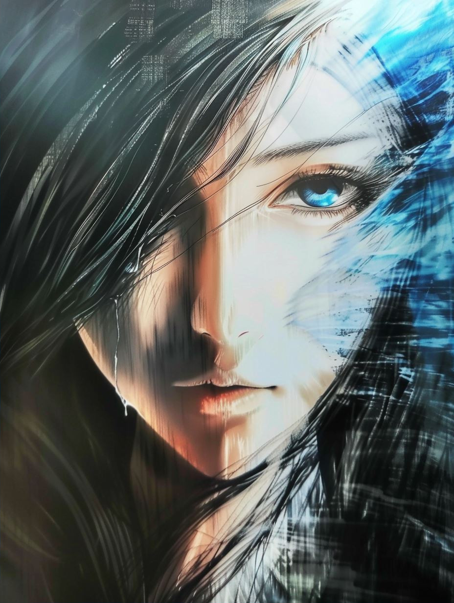 Ethereal Blue Dream Portraits - Image 2