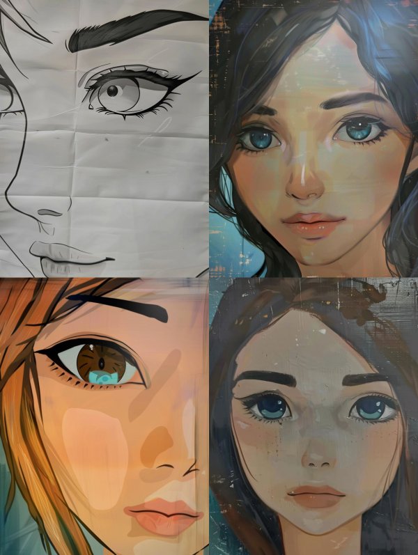 Digital Portrait Art Evolution