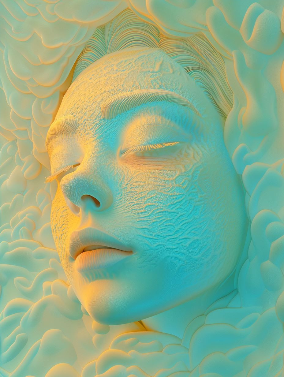 Surreal Liquid Portraits in Neon Hues - Image 4