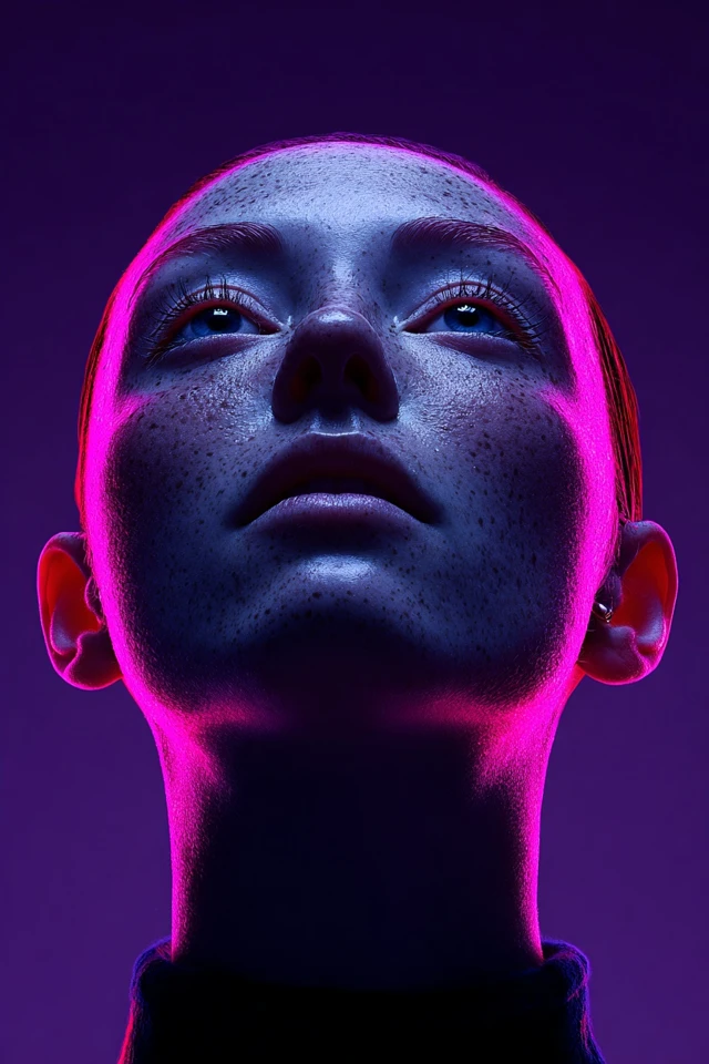 Neon Velvet Glow - Image 1