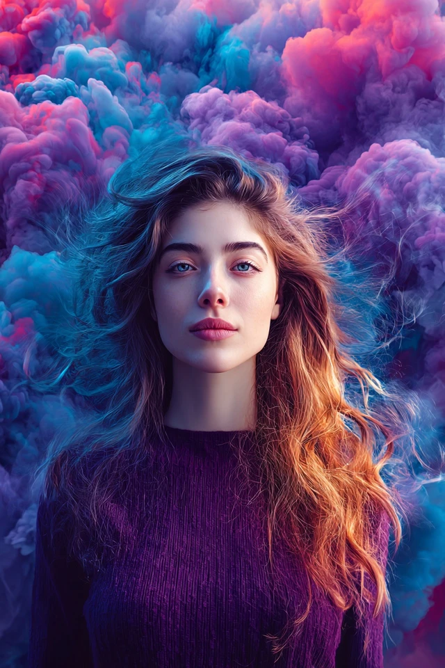 Nebula Dream Portrait
