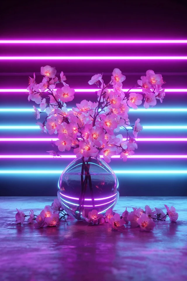 Neon Dreams: A Synthwave Visual Journey - Image 3