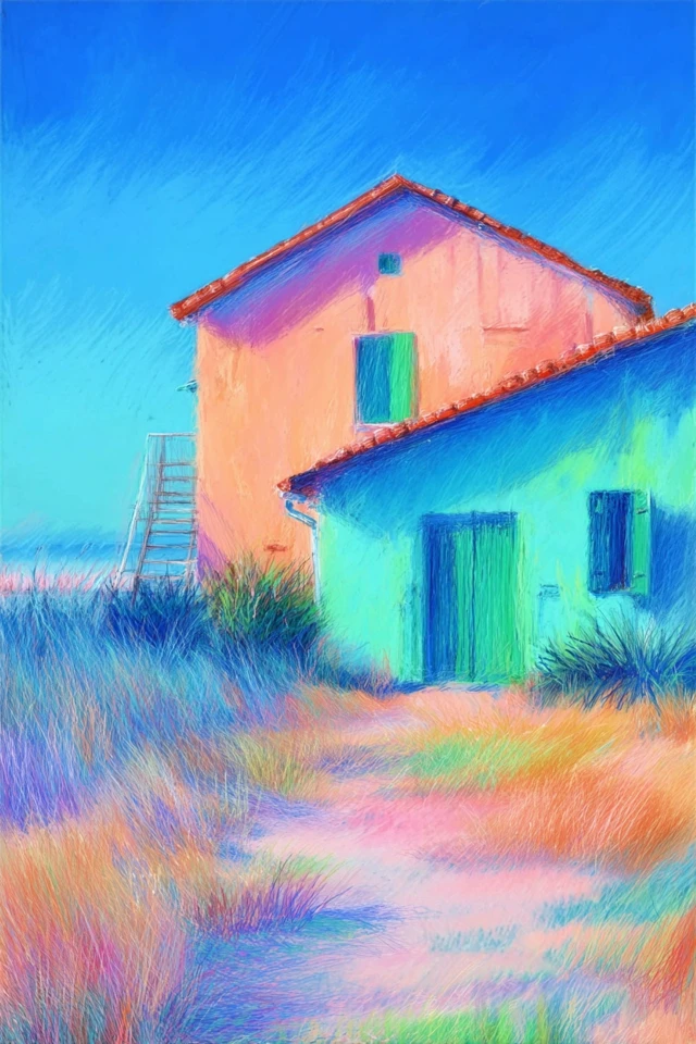 Vibrant Spectrum of Life and Stillness - Image 6