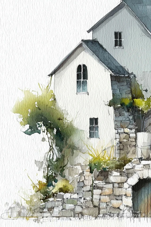 Ethereal Watercolor Gaze - Image 6