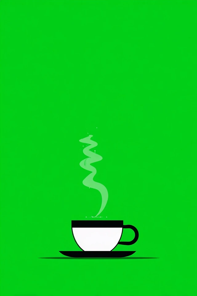 Emerald Neon Portrait - Image 4