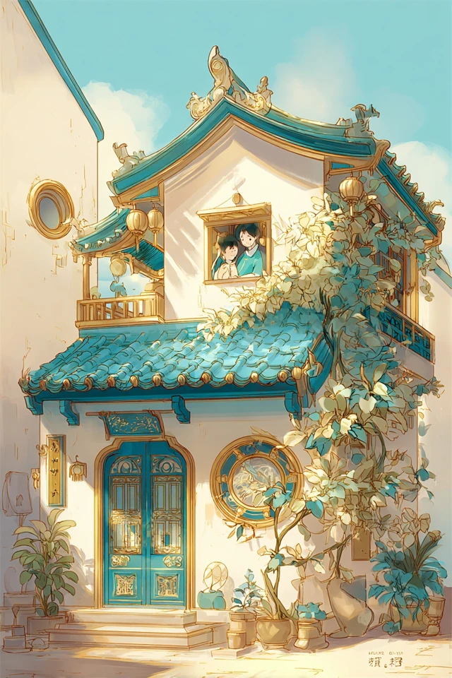 Golden Floral Dream - Image 6