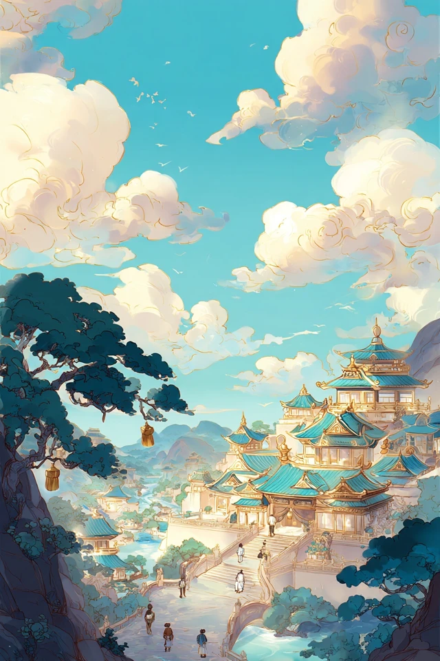 Golden Floral Dream - Image 2