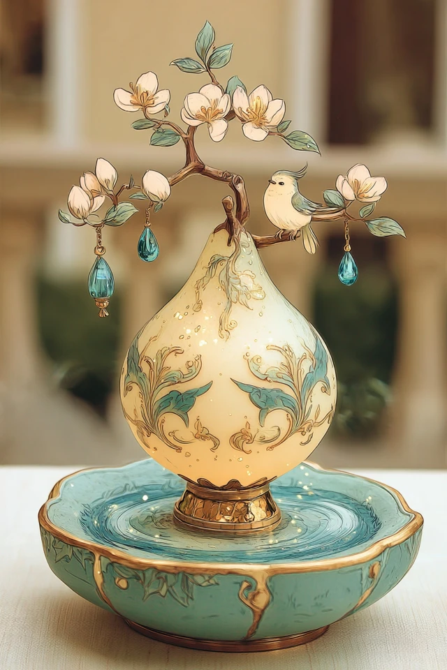 Golden Floral Dream - Image 3