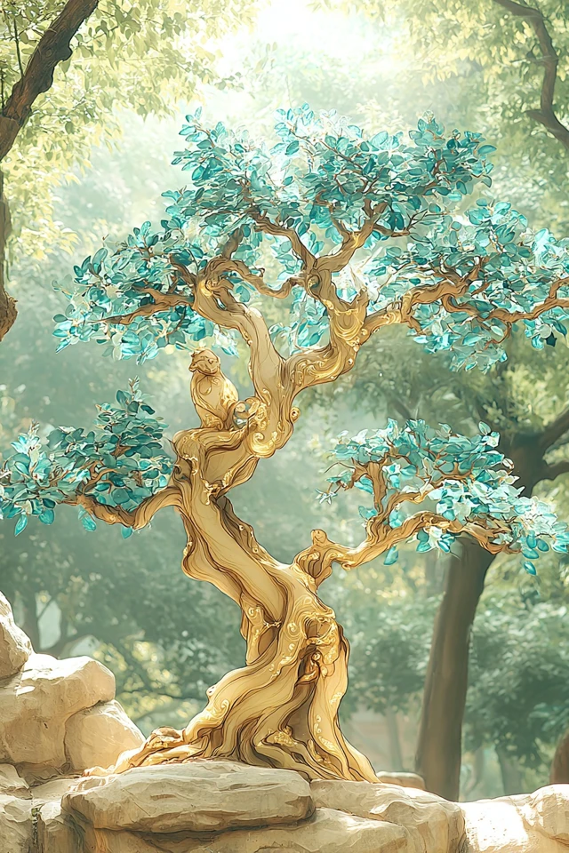 Golden Floral Dream - Image 5