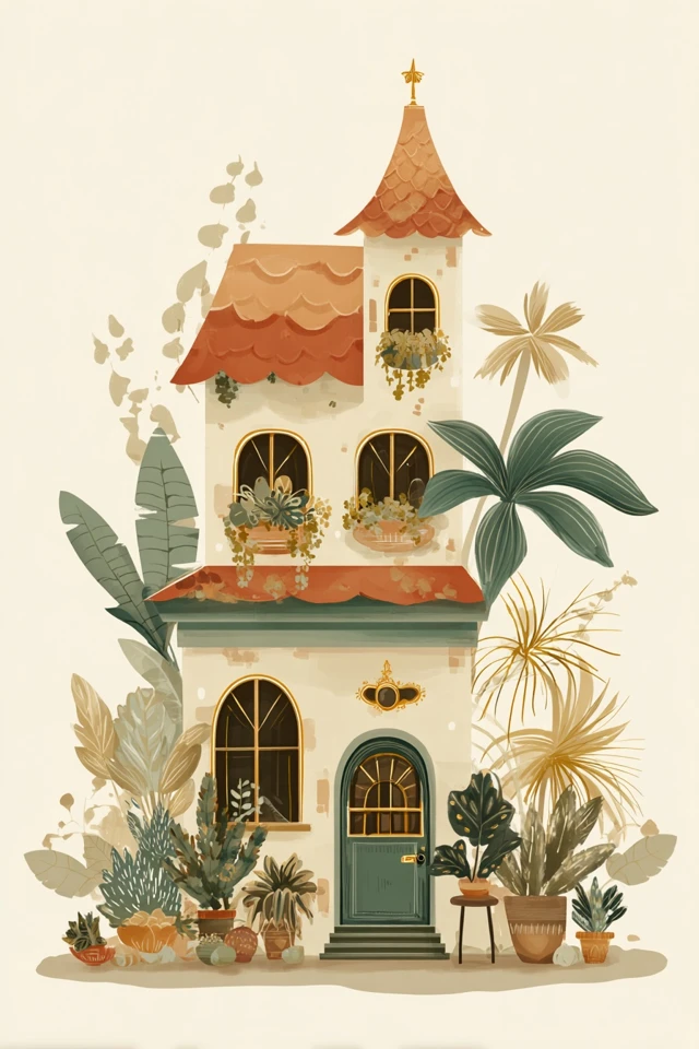 Golden Botanical Grace - Image 6