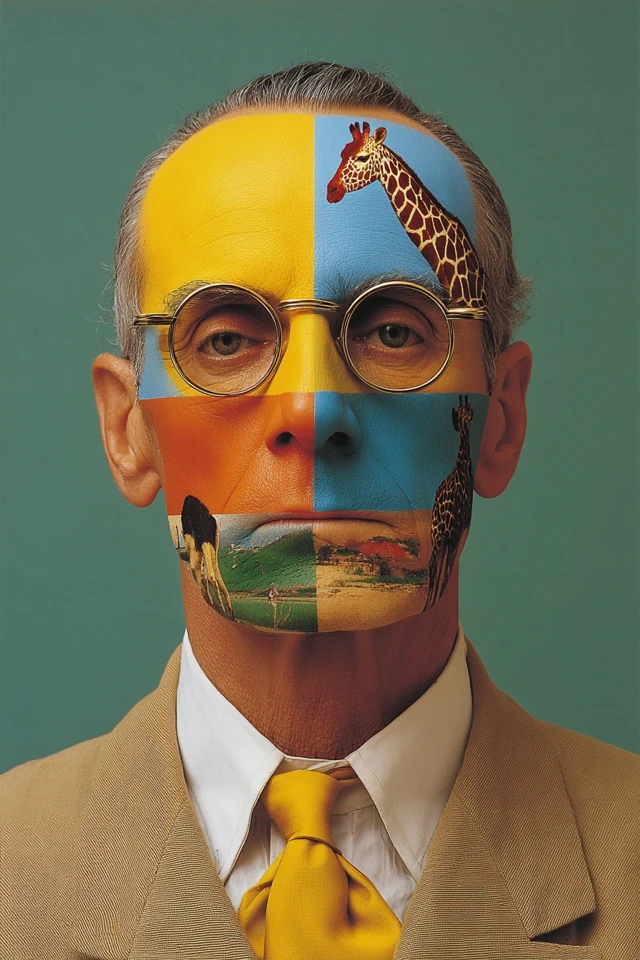 Chromatic Safari Portrait - Image 1