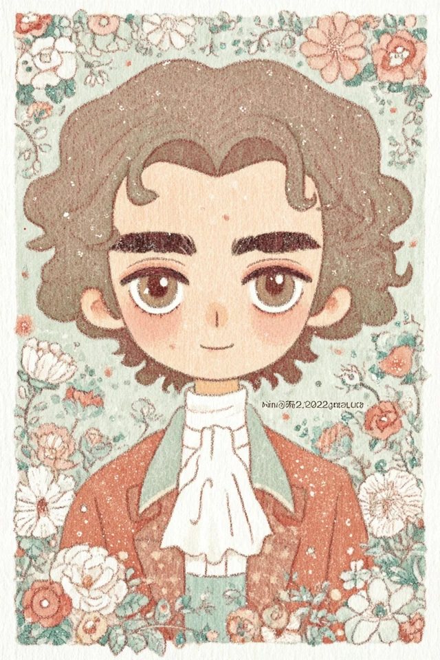 Floral Vintage Charm - Image 1