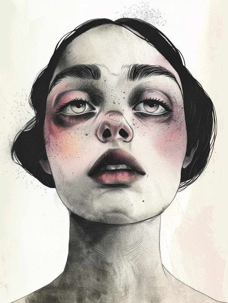 Ethereal Gazes: A Portrait Study - Image 3