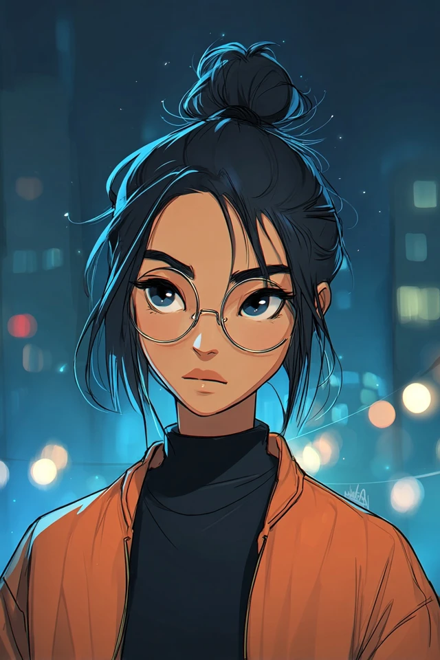 Urban Twilight Gaze - Image 1