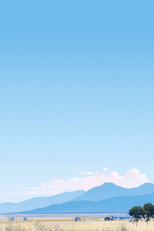 Serene Azure Portrait - Image 2