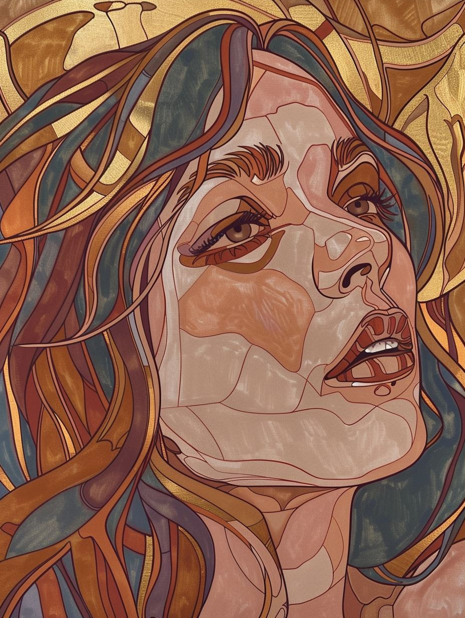 Ethereal Art Nouveau Portraits - Image 3