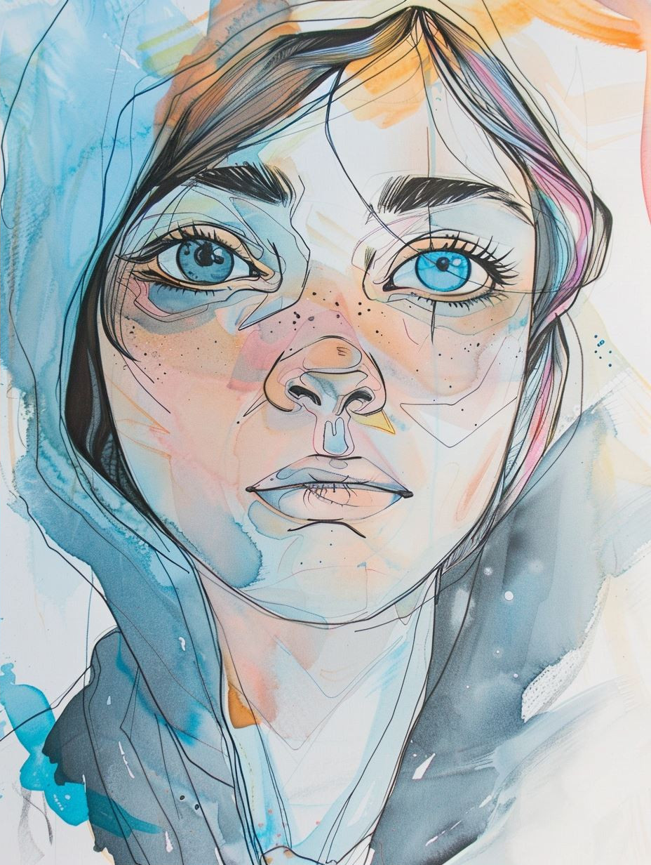 Ethereal Visions in Watercolor - Image 2