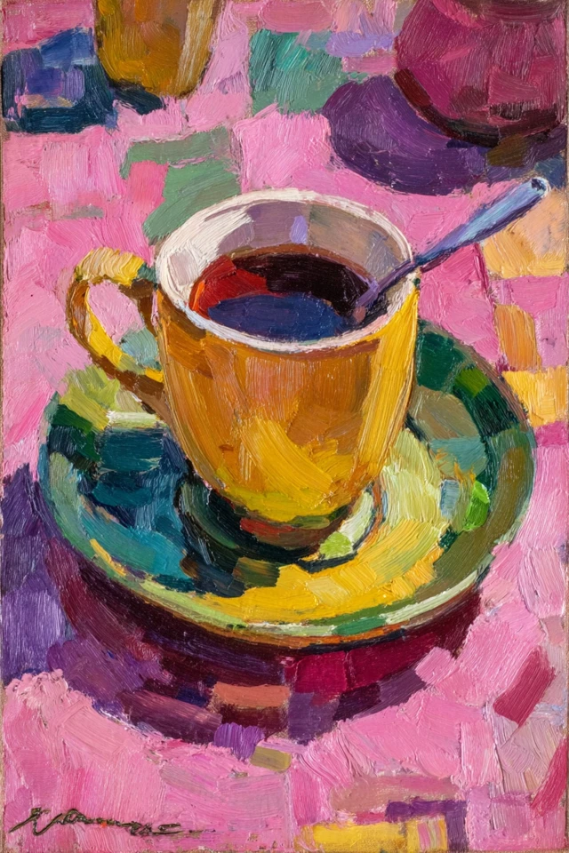 Vibrant Impressions: A Four-Part Art Study - Image 4