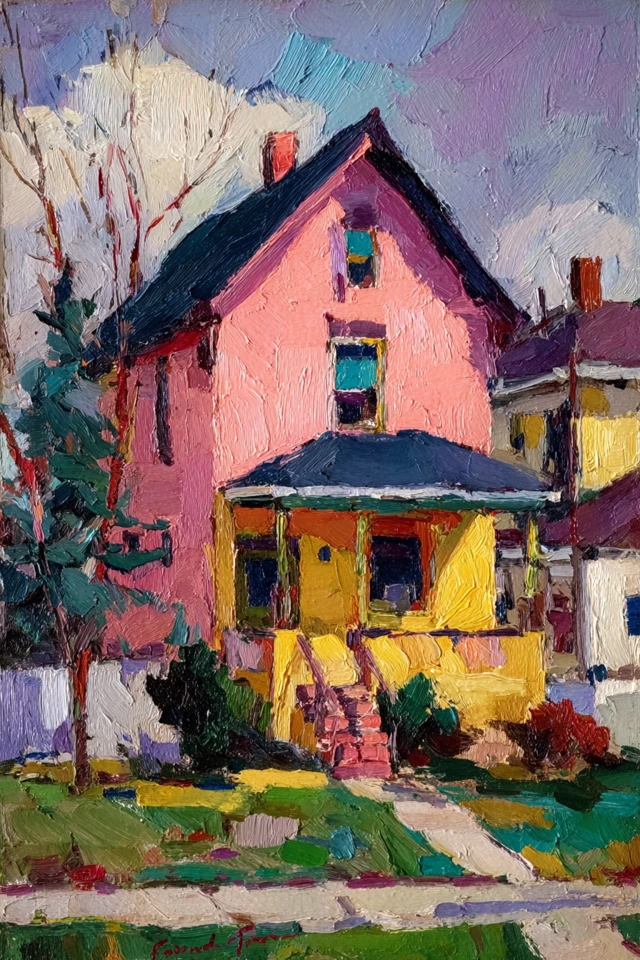 Vibrant Impressions: A Four-Part Art Study - Image 6