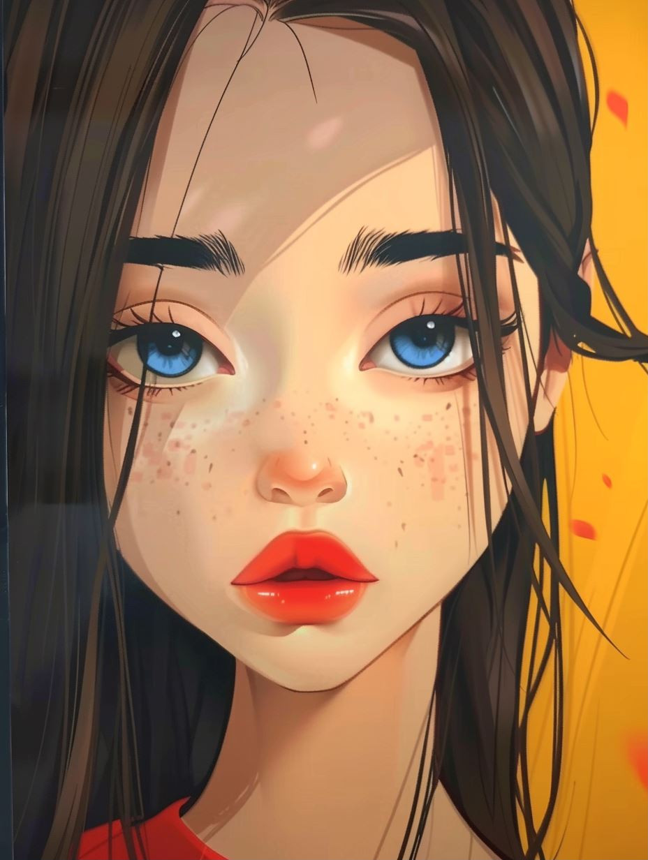Ethereal Digital Portrait Series - Image 1