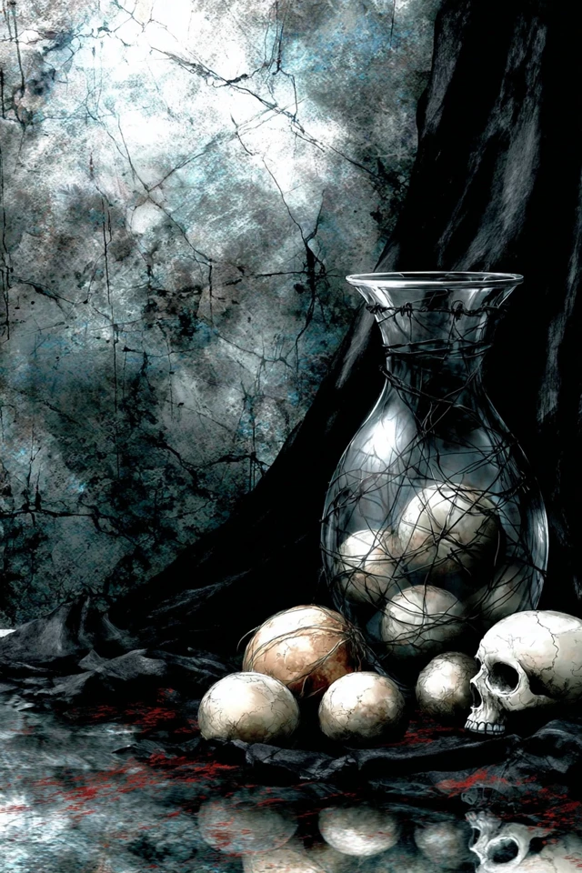 Dark Gothic Surrealism Collage - Image 3