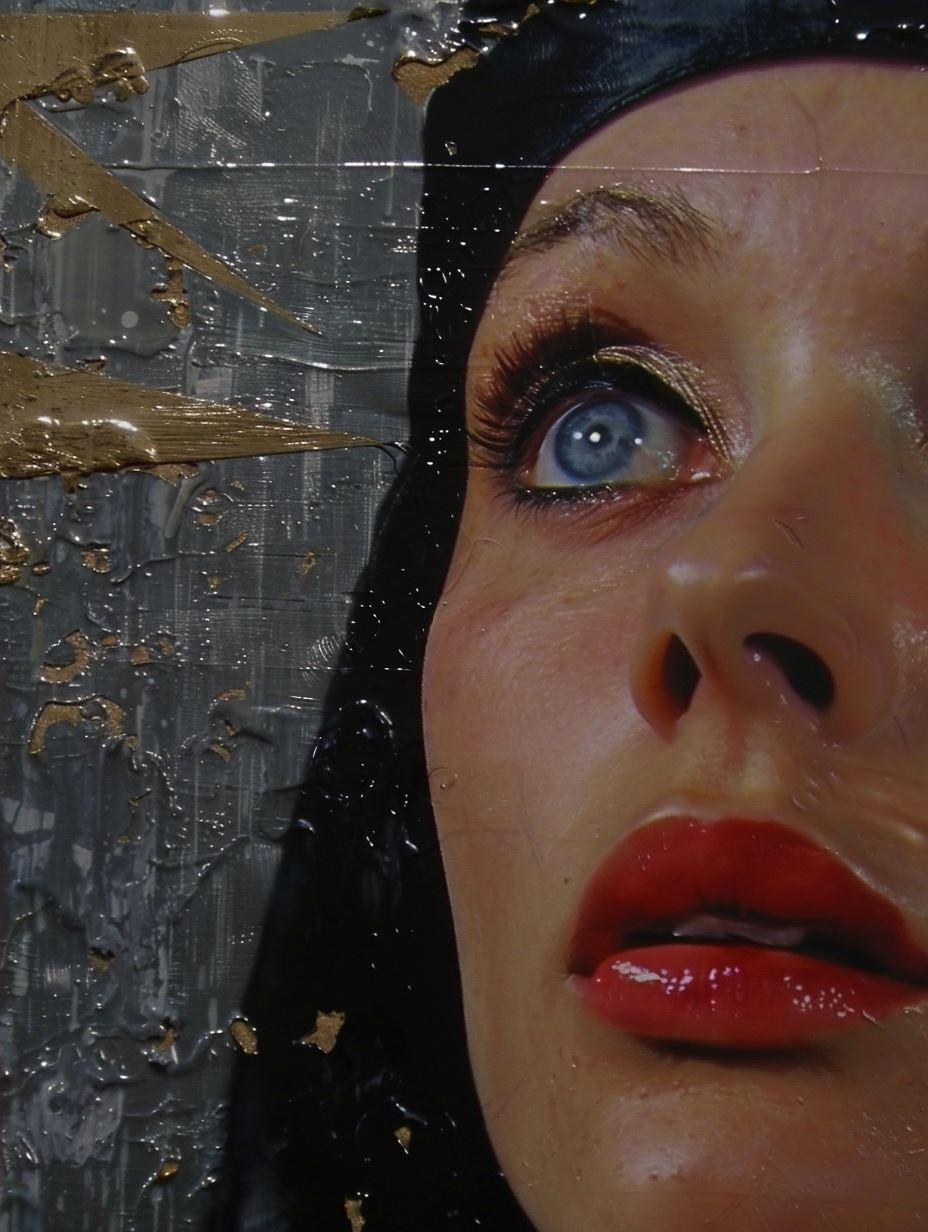 Cinematic Gaze and Glossy Textures - Image 4