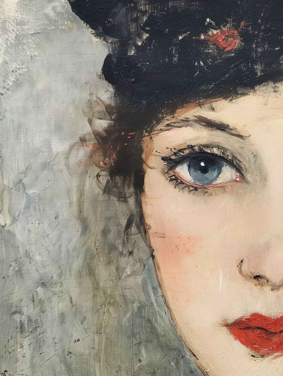 Abstract Melancholy Muse - Image 2