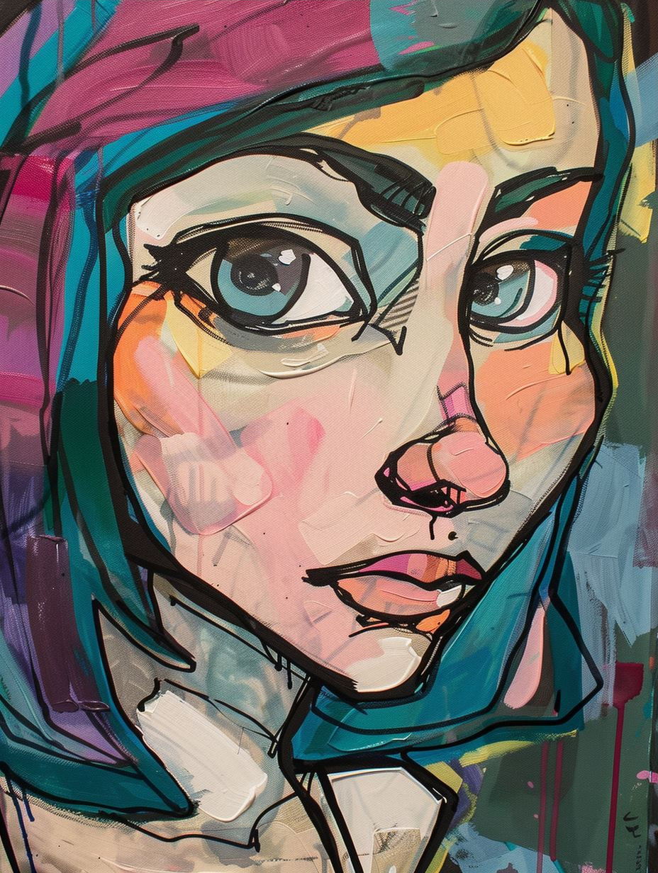 Expressive Modern Portrait Studies - Image 3