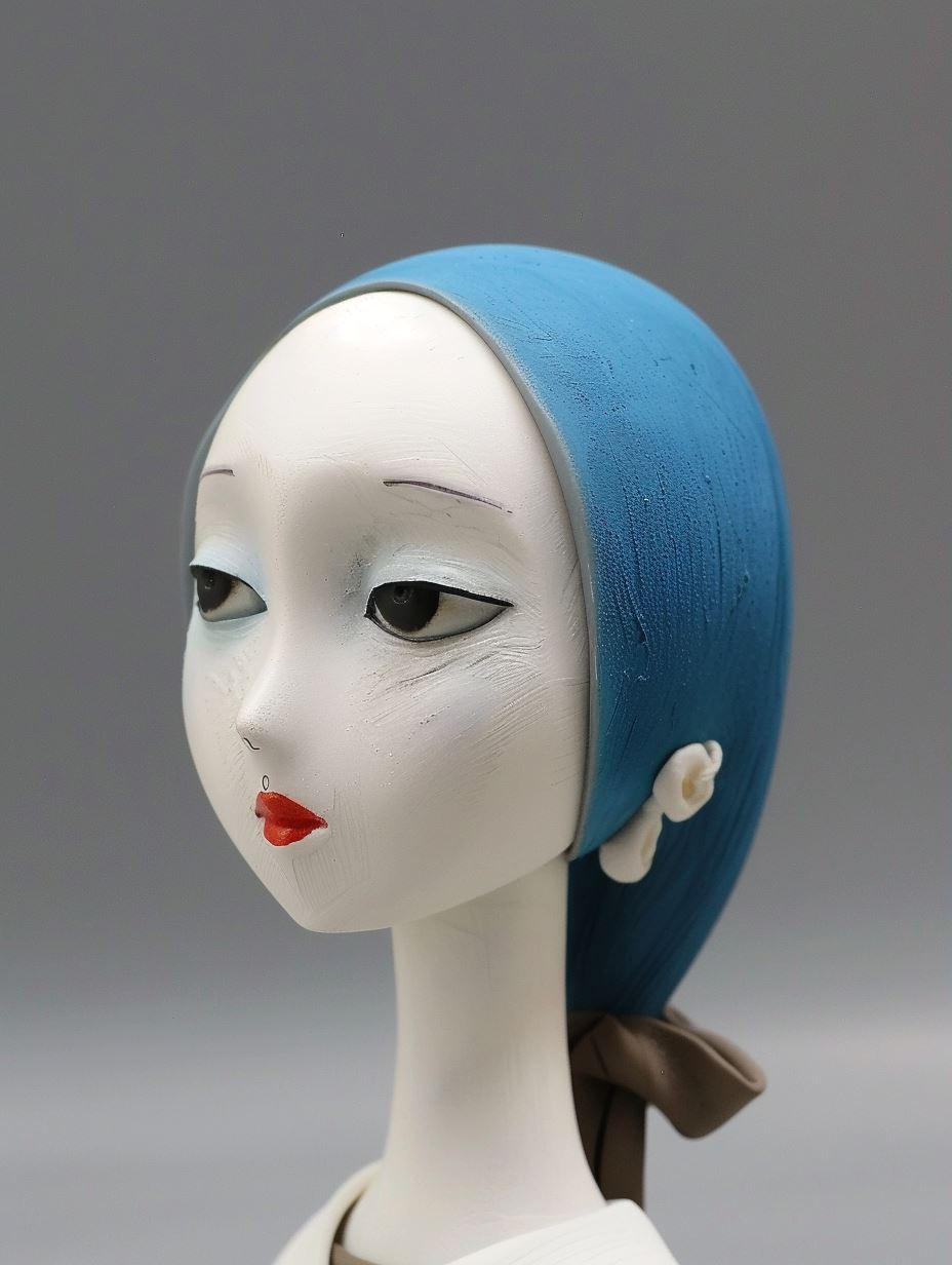 Ethereal Stylized Porcelain Portraits - Image 3