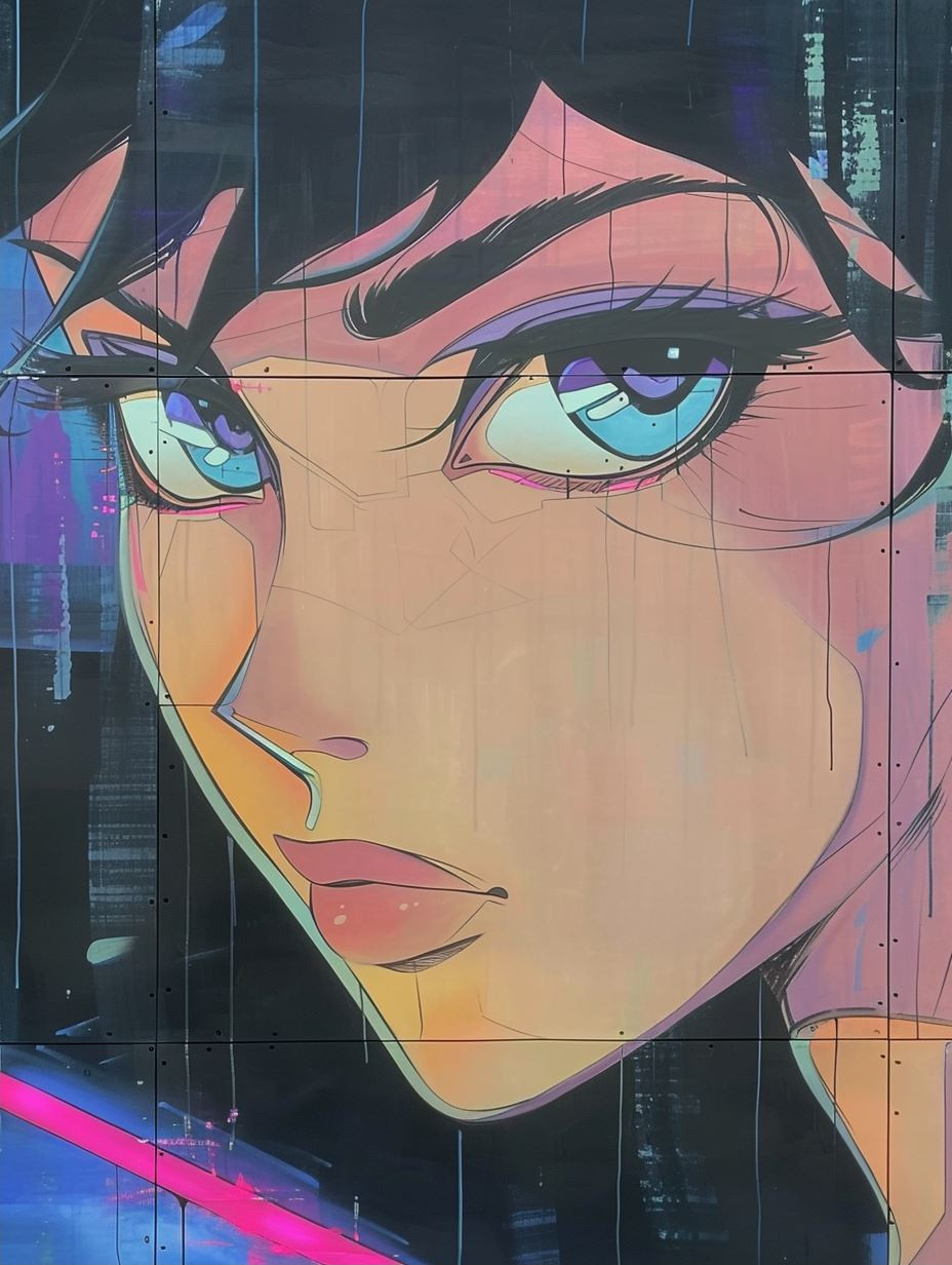 Retro Anime Aesthetic Portraits - Image 2