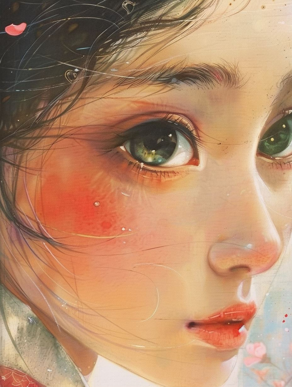 Ethereal Whispers of Youth - Image 1