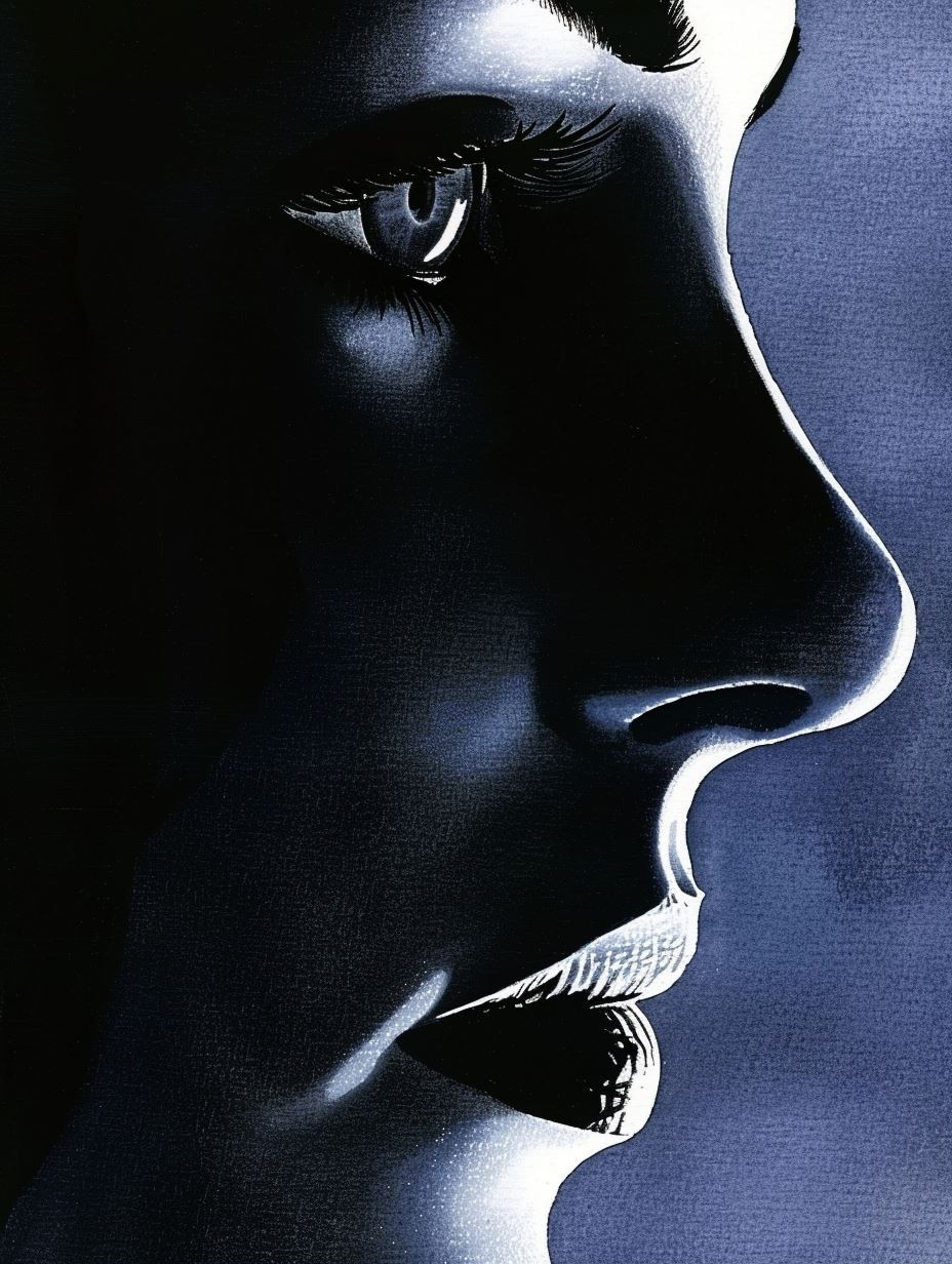 Midnight Velvet Silhouette - Image 2